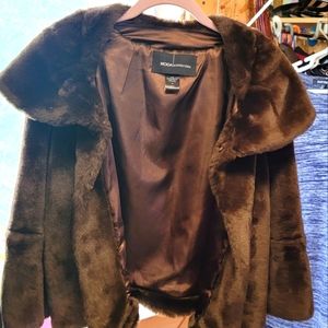 MODA international• Faux Fur size M chocolate